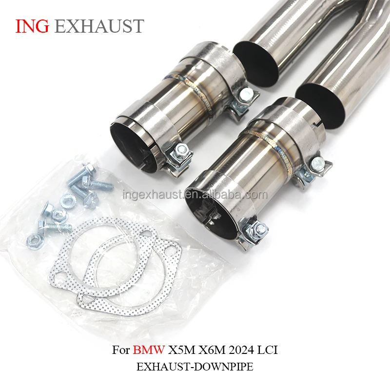 ING High Performance Mid Pipe for BMW X5M/X6M 2020-2023