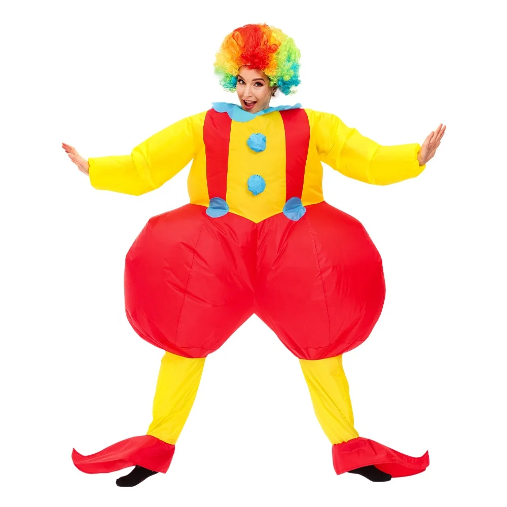 Adult Clown Inflatable Costume Halloween Cosplay Costume - Buy ...