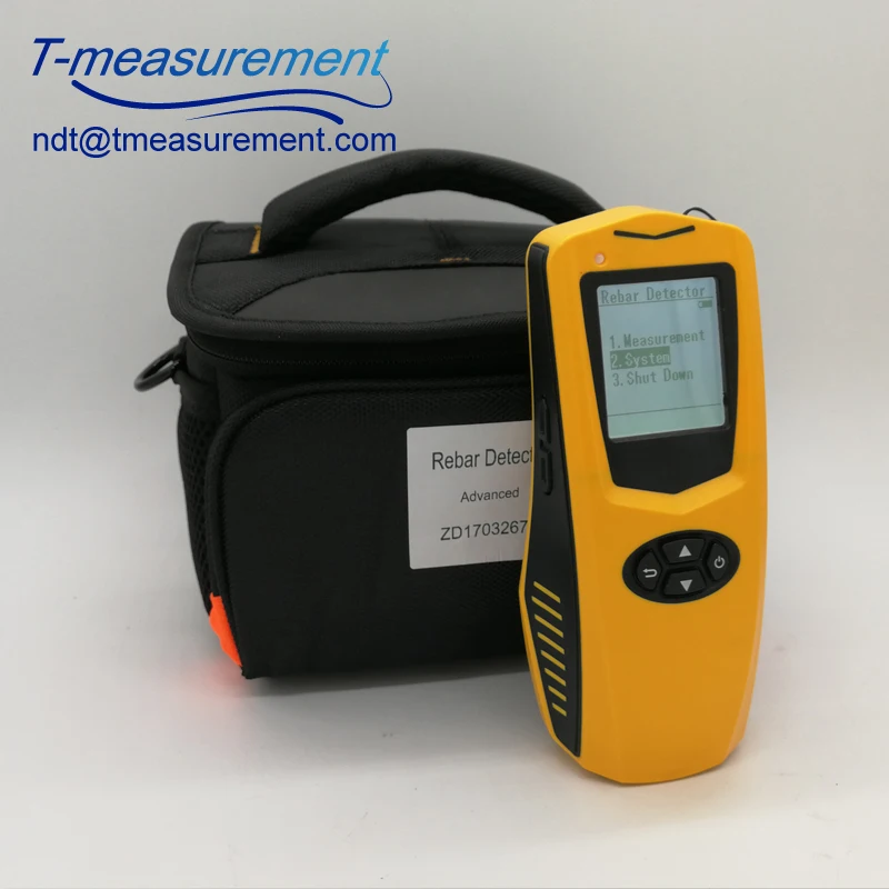 T-Measurement TEM-620XH Pocket Type Rebar Locator Pachometer,Concrete Cover Meter Rebar Spacing and Cover