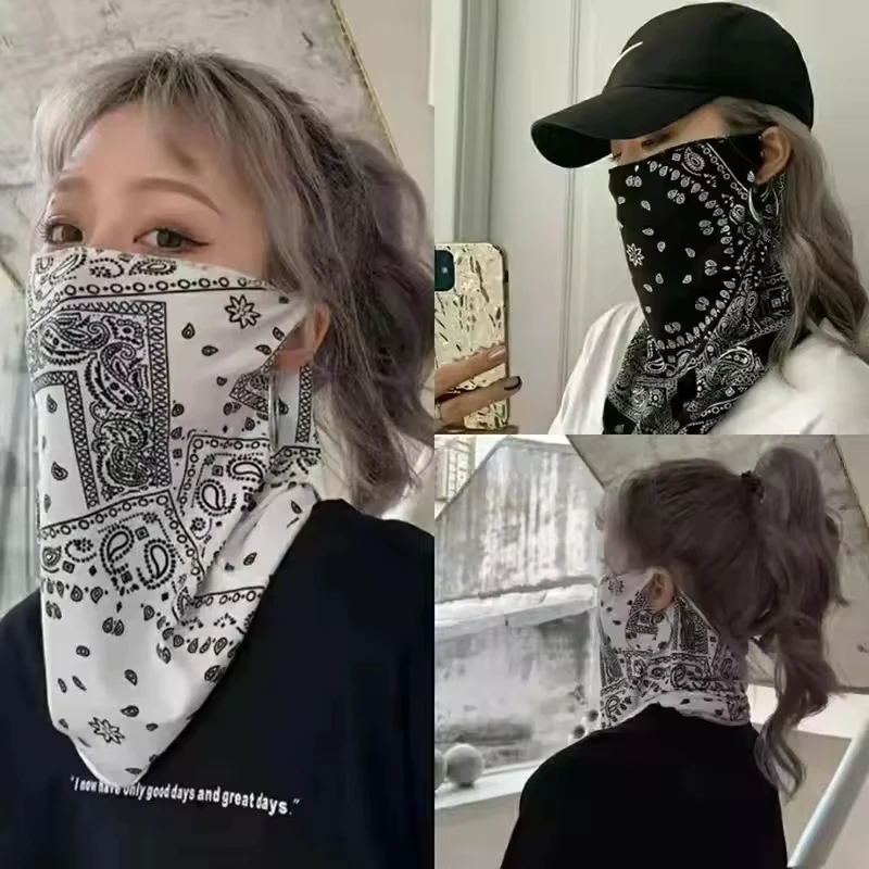 Custom Logo Neck Gaiter Scarf with Ear Loops