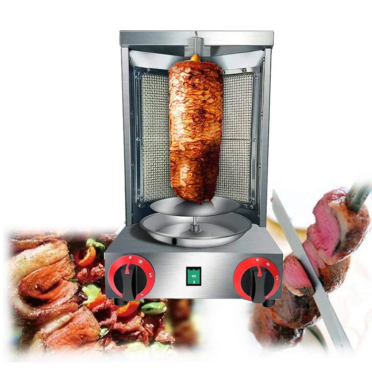 Li Bai VB001 - Shawarma Machine Kebab Grill Gas Vertical
