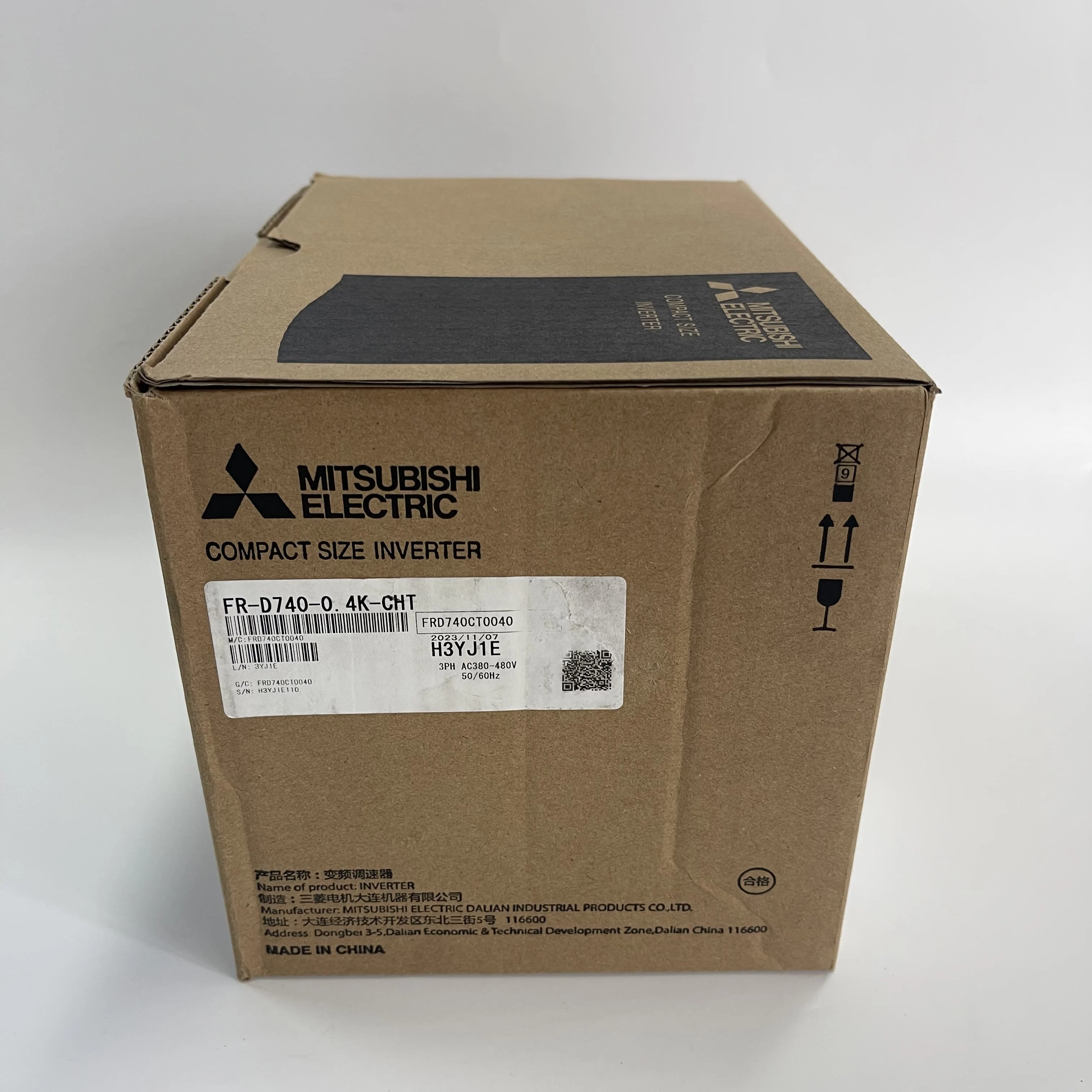 Mitsubishi Compact Inverter FR-D740-0.4K-CHT