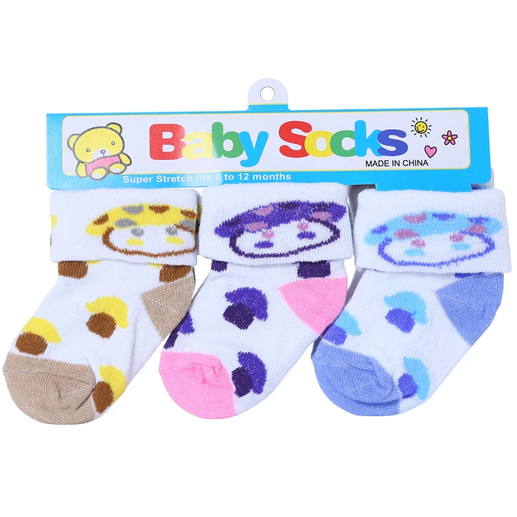 3 шт./упаковка, Детские хлопковые носки