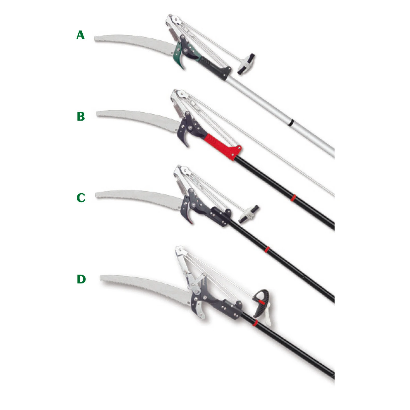 Steel Curved Extendable Tree Pruner Telescopic Tree Pruner Extendable Pole Saw Branch Trimmer Pruner