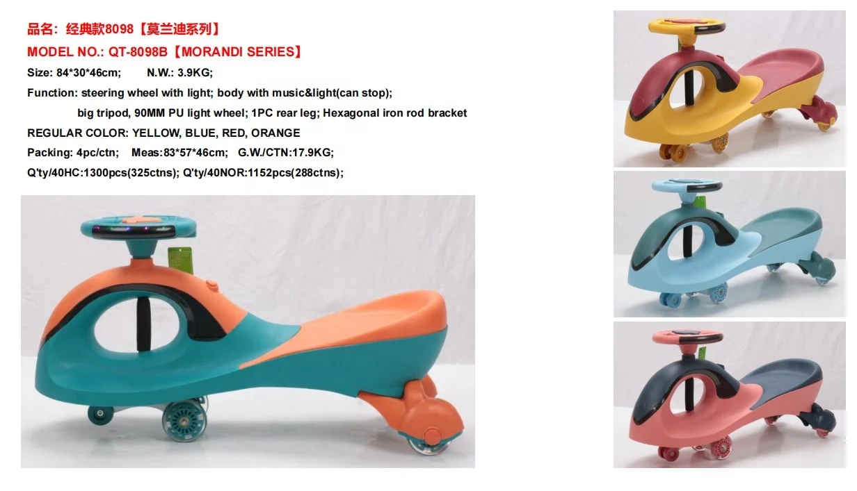 Kids Twist Car - Fun and Safe Ride on Toy for Babies