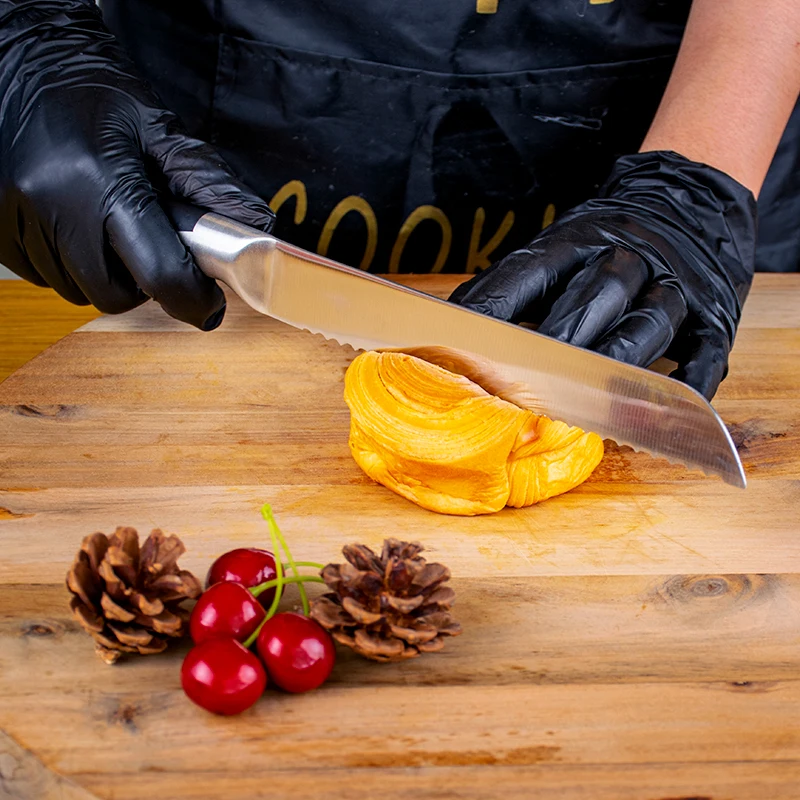 High Quality Stainless Steel Chef Knife Non-stick Knife Eco-friendly 5Pcs Kitchen Knife Set