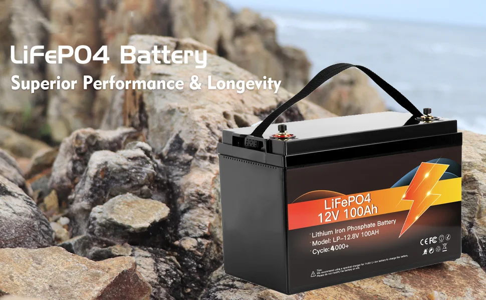 Avepower Oem Rechargeable Solar Lithium Ion Battery 12v 100ah Lifepo4 ...
