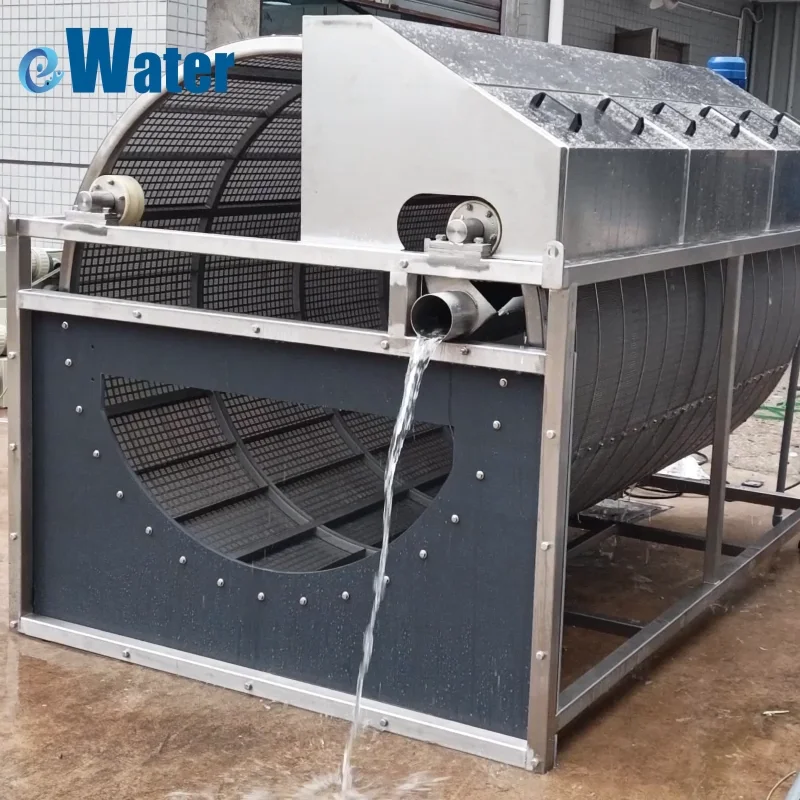 Automatic Backwash Aquaculture Rotary Drum Filter For Koi Pond Buy