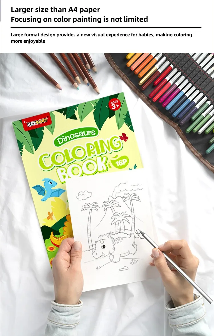 product custom painting coloring book for children kids coloring book printing services kids learning books-27