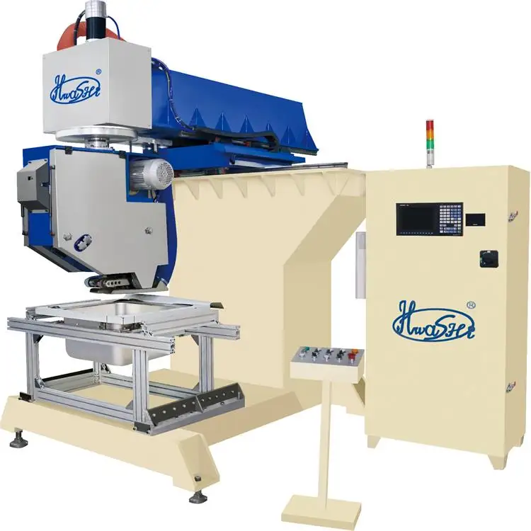 Производственная машина HWAHSI CNC для кухонной раковины из нержавеющей стали