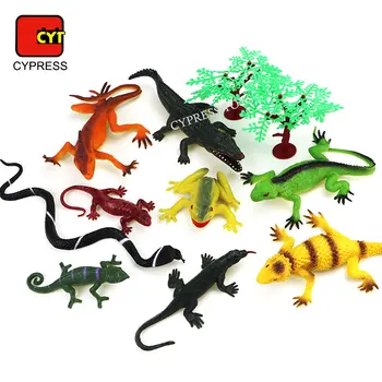 CYPRESSTOYS動物フィギュアセットプラスチック動物おもちゃ