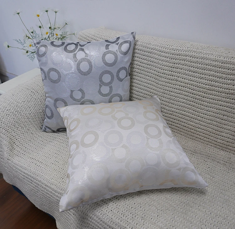 Modern Woven Fabric Decorative Cushion Covers details