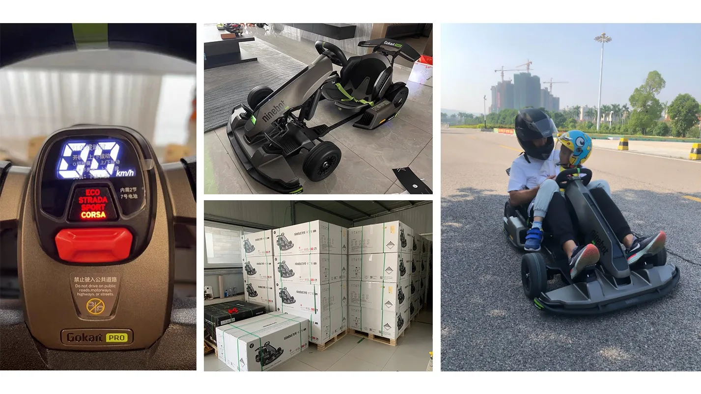 2022 Original Ninebot Cheap Price Electric Go Kart Pro High Quality Segway Electric Adult Go 1507