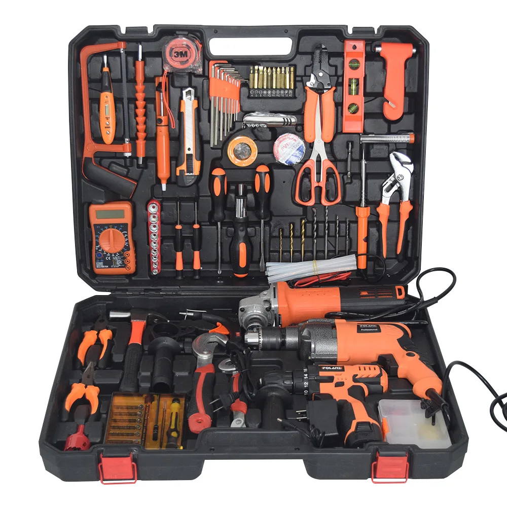 33 Piece Tool Kit Easy to Carry Complete Accessories Multifunctional Combination Toolbox