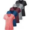 5 Pack Dark Grey Light Grey Blue Wine Red Watermelon Red