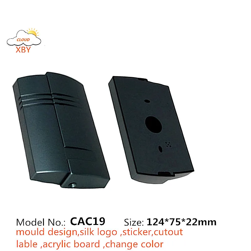 2025 Plastic Box Split Water Control Housing Enclosure Electronic for Door Access Box 124*75*22mm CAC19 Smart Card Reader Box