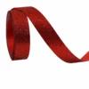 Rojo-Brillo-1,6 cm * 10 yardas