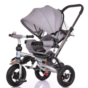 Plastic Multi-Function Toddler Tricycle for Preschool Baby Toy