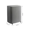 70498W Wheeled Folding Laundry Basket 50L