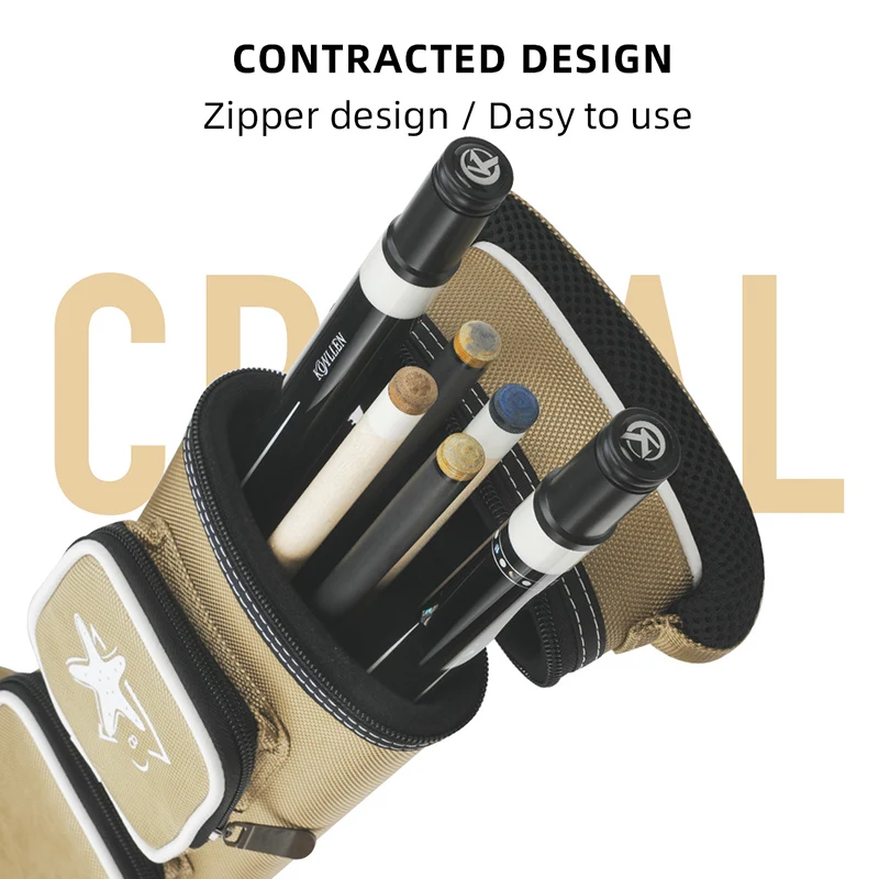 CRICAL Billiard Cue Case - High Capacity Oxford Canvas Bag