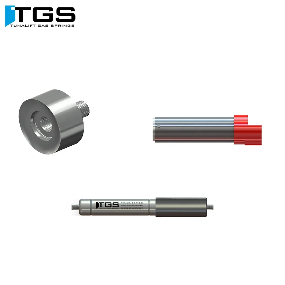 Gas Spring Safety Locking Tube Prevent Non-Initiative Falling Downs and Protect to Piston Rod for All Kind of Damages