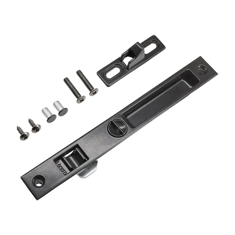 Window Hook Lock Single Point Lock Handle Aluminum Alloy Casement Sliding Lock Sliding Door and Window Hardware