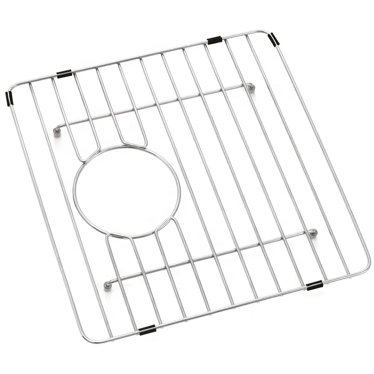 High Quality Kitchen Sink Accessories Using Under Bottom New Design Silver Large Capacity Grid