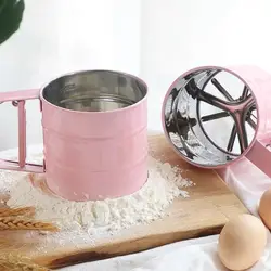 Baking Pastry Tools 250ml stainless steel non stick coating handheld flour sifter