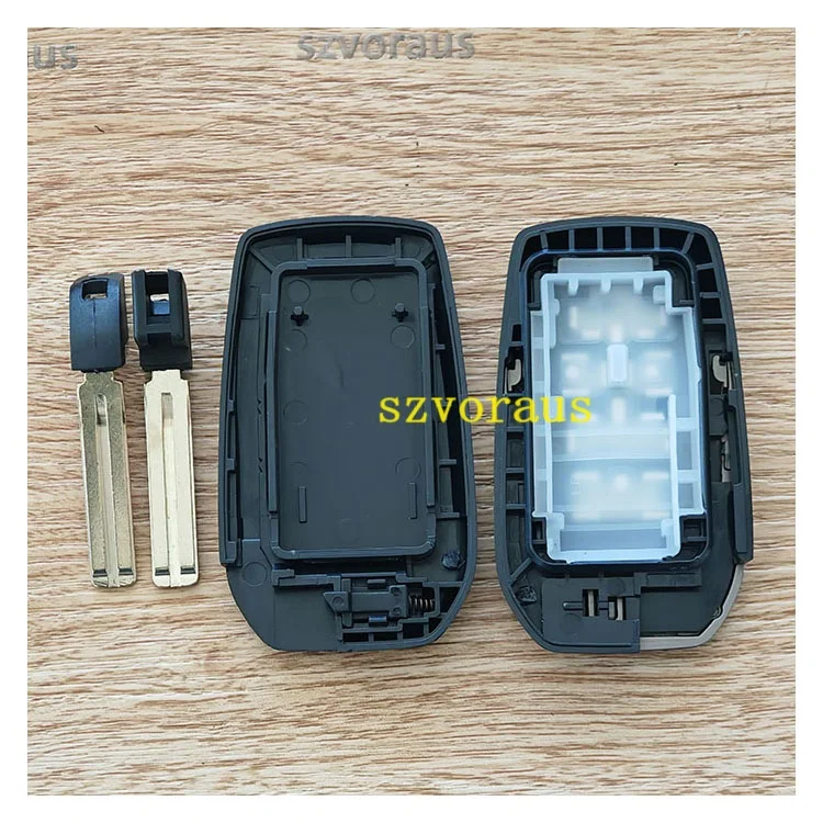 Szvoraus Toyota Corolla Remote Shell Control 5 Button Modified Smart Key Cover With E-KEY Alphard Flip Key for Toyota Key