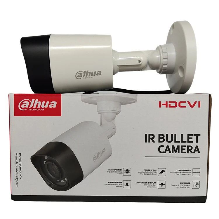 Dahua incorporado IR LED Max IR distancia: 35 m 4MP Entrada IR Vari-focal  Bullet Netwok Cámara IPC-HFW1431T1-ZS Cámara Dahua