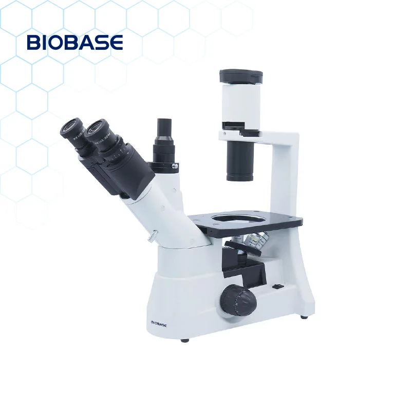 Biobase Trinocular Inverted Microscope Model Bmi37xc Infinite Optical