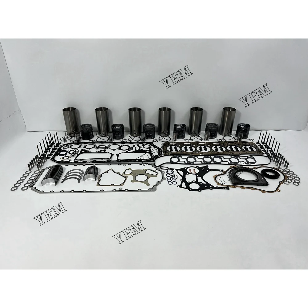 C6.6 Engine Overhaul Kit With Bearings Piston Rings Full Gasket Set Liner Valve Kit for Caterpillar