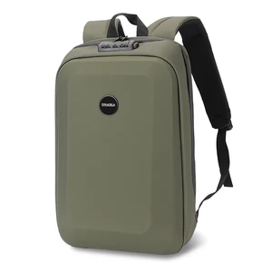 Omaska Wholesale Men Business Backpack Large Capacity Computer Bag Waterproof Durable Nylon Laptop Backpack