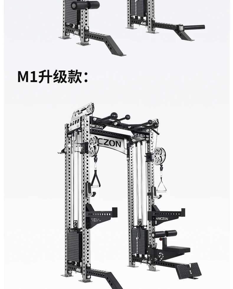 2025 Commercial Power Rack Combo - Heavy Duty Gym Equipment