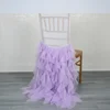 Organza back cap-light purple