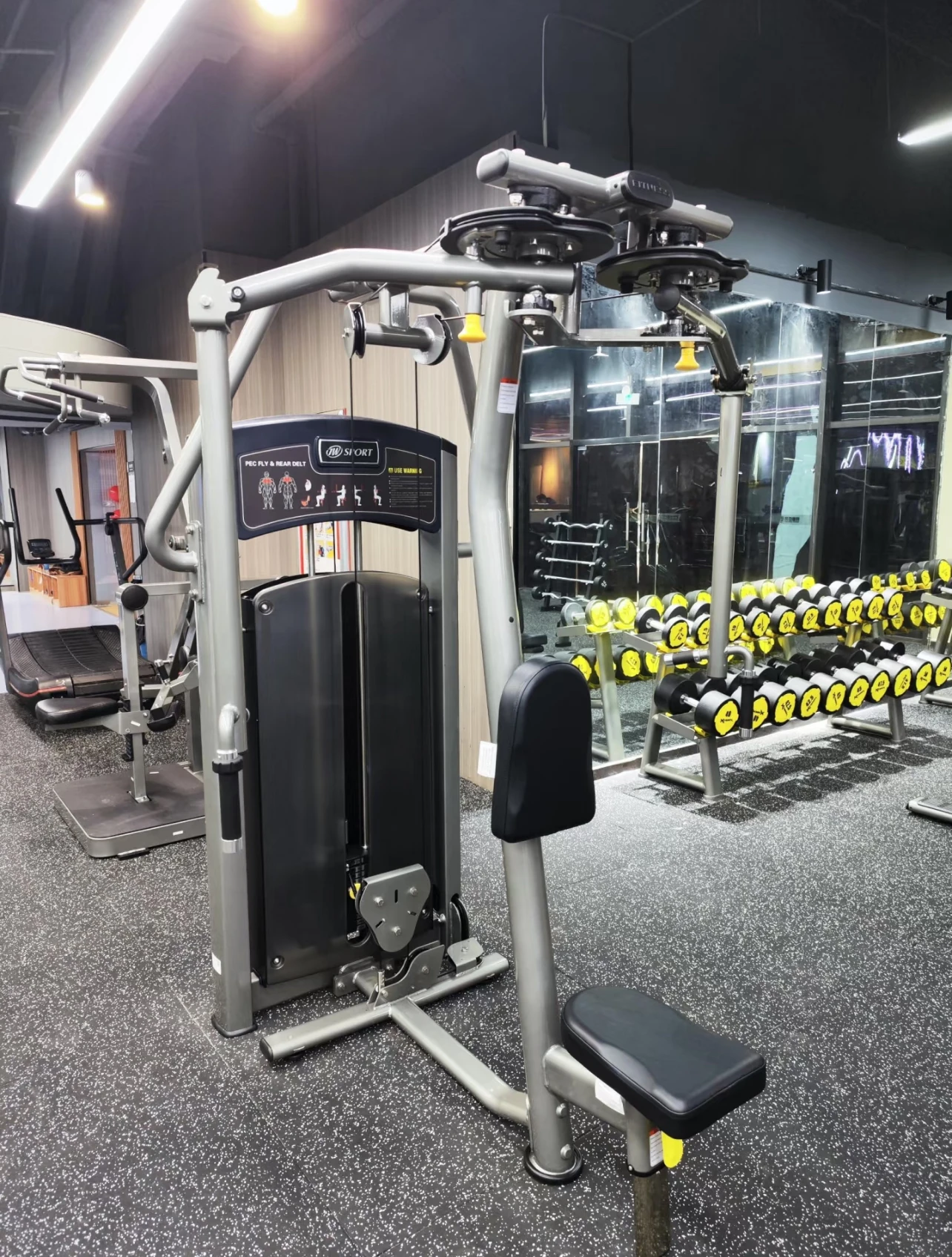 Barbell Plates in Gym Use