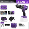 Drill with 1 pcs 4AH Batteries & 1 pcs charger