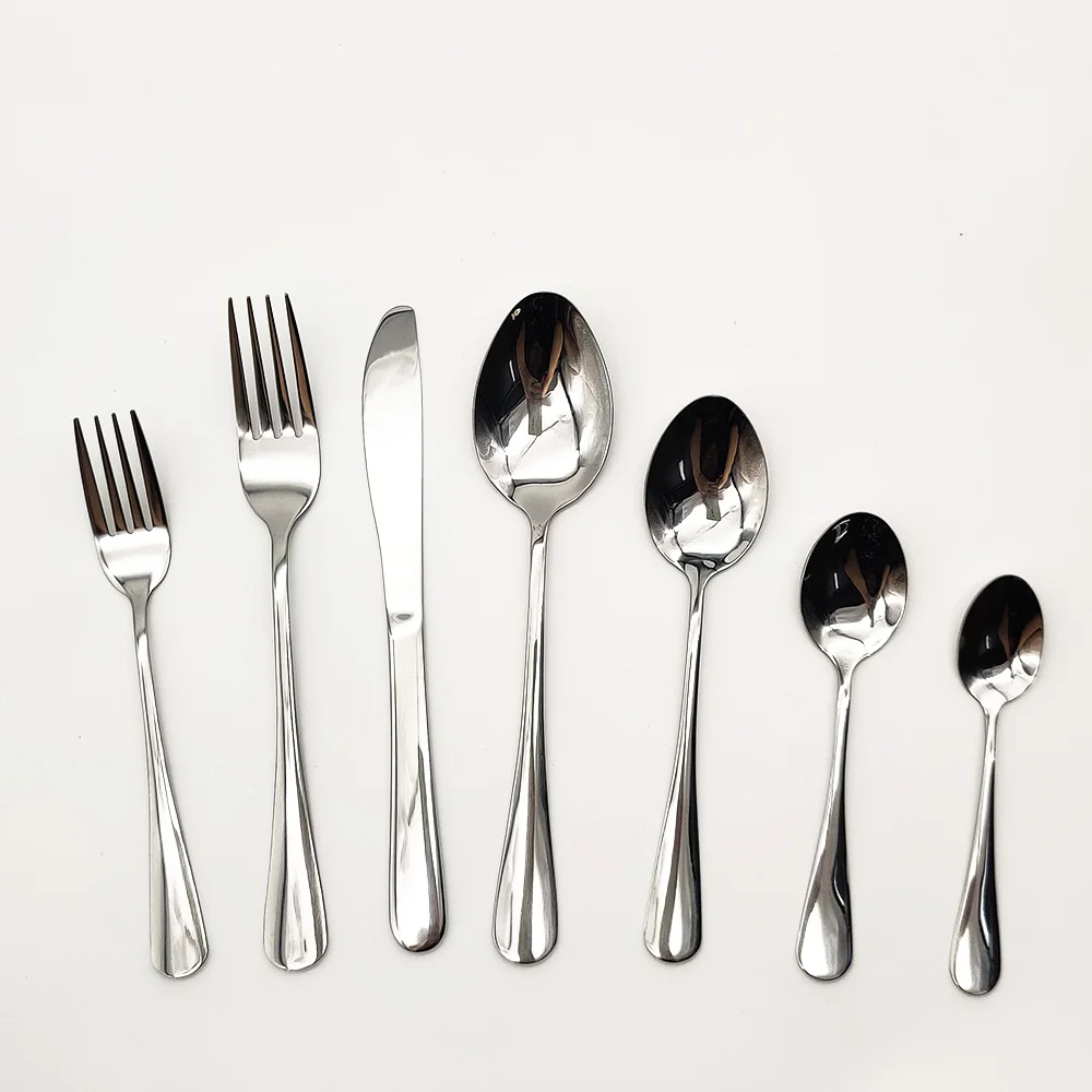 Free Combination Spoon Knife Fork Stainless Steel Dinnerware Tableware Cutlery Set Flatware Sets