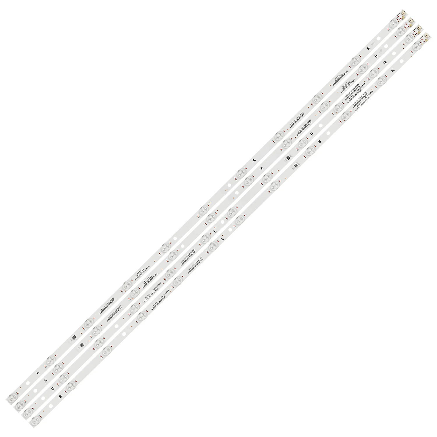 2 PCSx72 LEDs LED Backlight Strip For 46SL412U LTA460HQ12 LED46K16X3D...