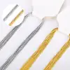 0.8mm thick chain-Gold