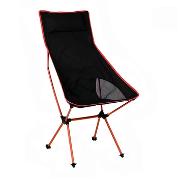 JW-040A Sales promotion of outdoor ultra-light folding fishing chair Aluminum alloy beach camping chairs