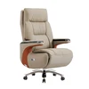 Beige cowhide-electric