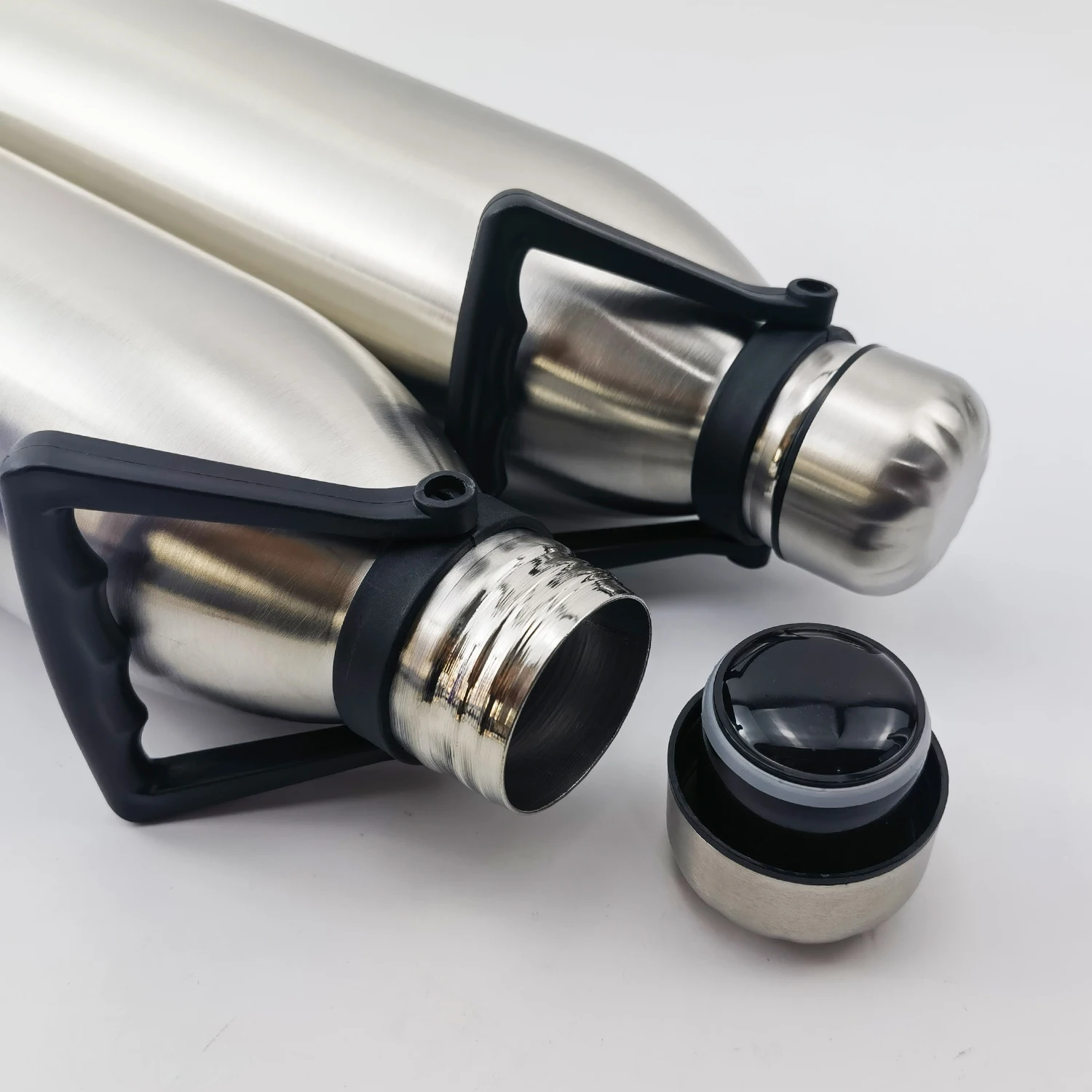 Thermos Bottle Double Wall Stainless Steel Water Bottle Food Grade ...