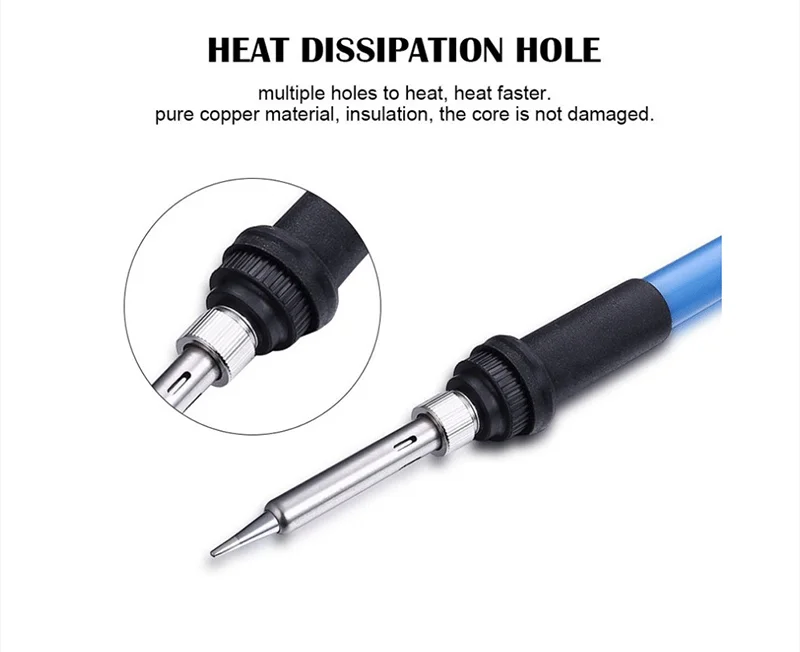 60w Adjustable Temperature Soldering Iron,Pin/tip Soldering Iron 220v