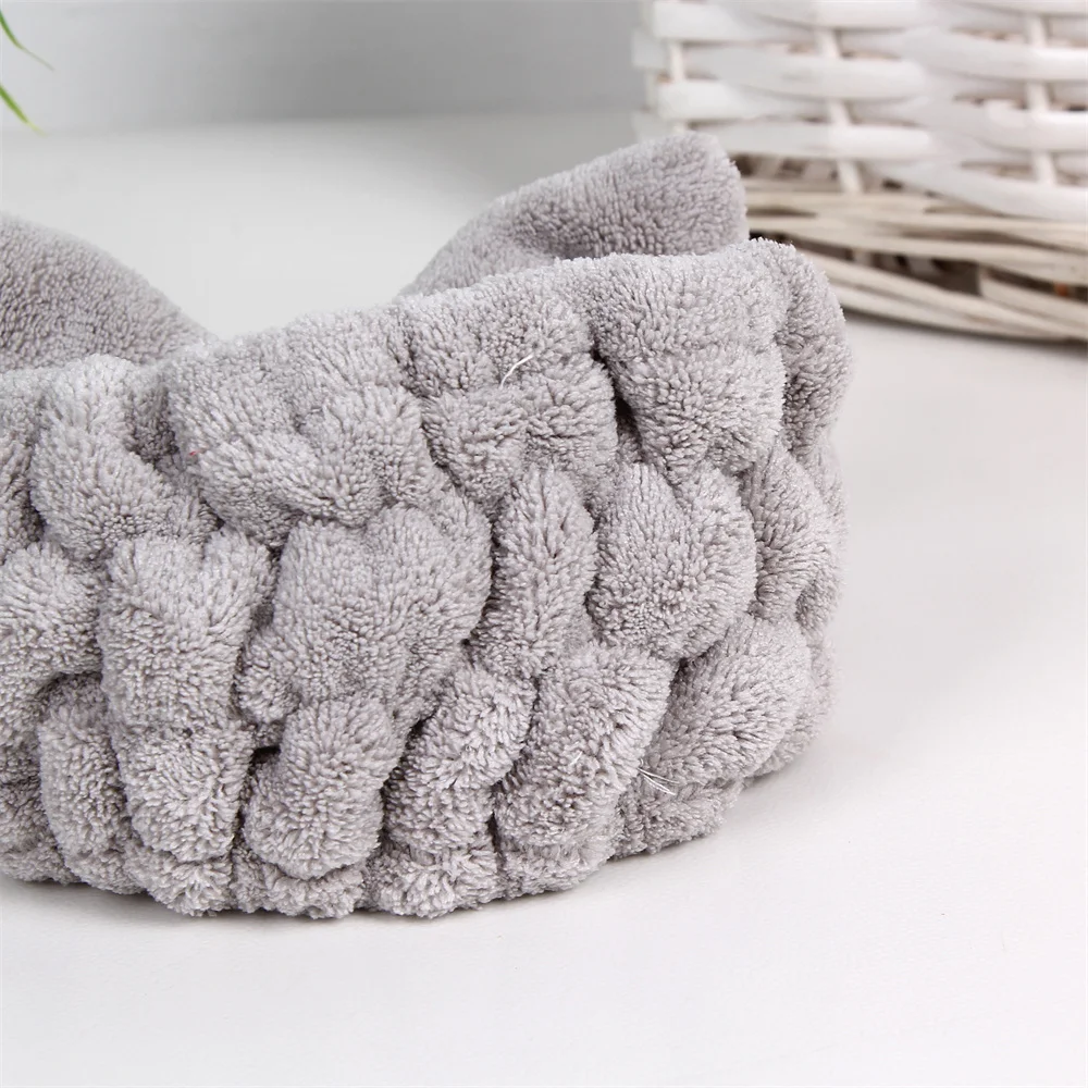 Индивидуальная эластичная повязка на голову для макияжа принцессы для спа для мытья лица Женская повязка для волос для спа повязка на голову с бантом эластичная повязка на голову