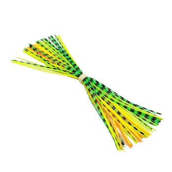 Silicone Skirt for Bearded Lure Fishing Accessories with Colorful Silicone and PVC Strands – Soft Lure – view 2