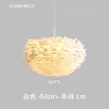 Lampada piuma-bianco-60cm-9w3