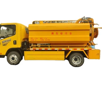 Xiangnongda cleaning and suction vehicle pipeline dredging and cleaning dual-purpose vehicle sewage transport vehicle