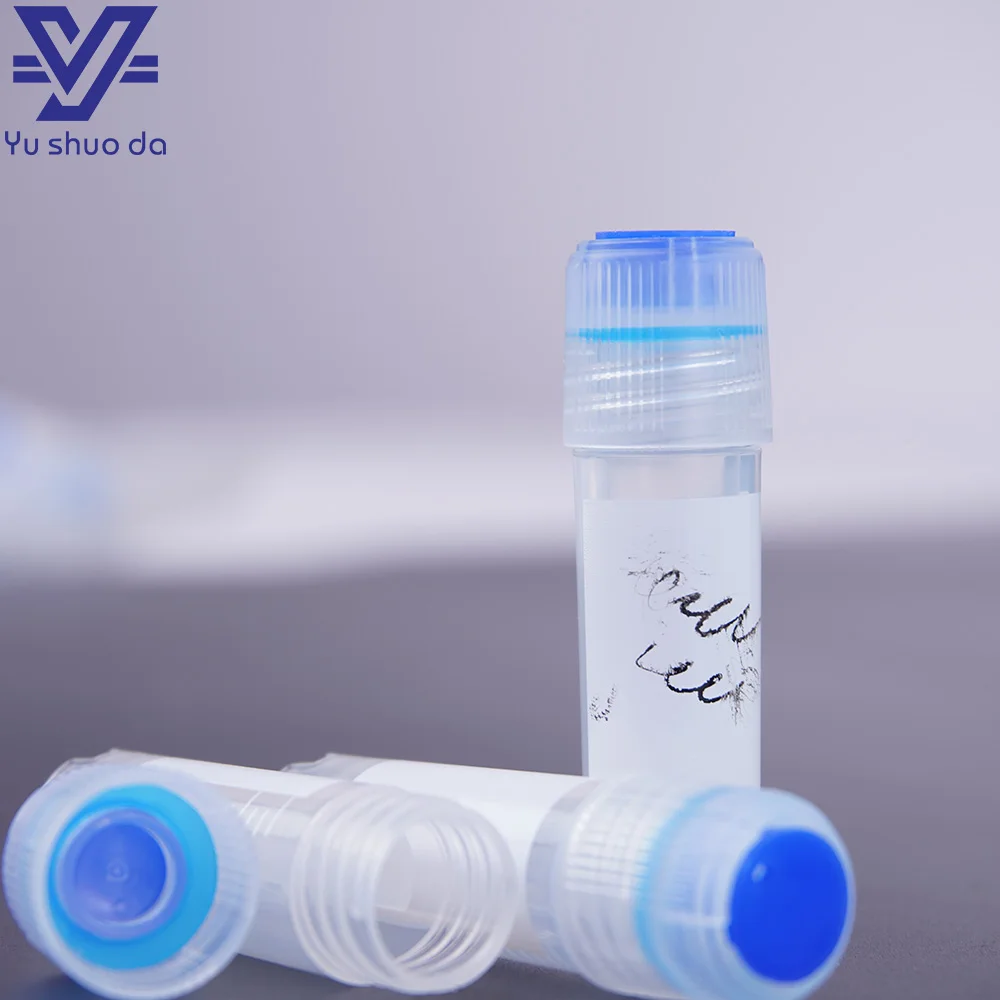 colored cryovial