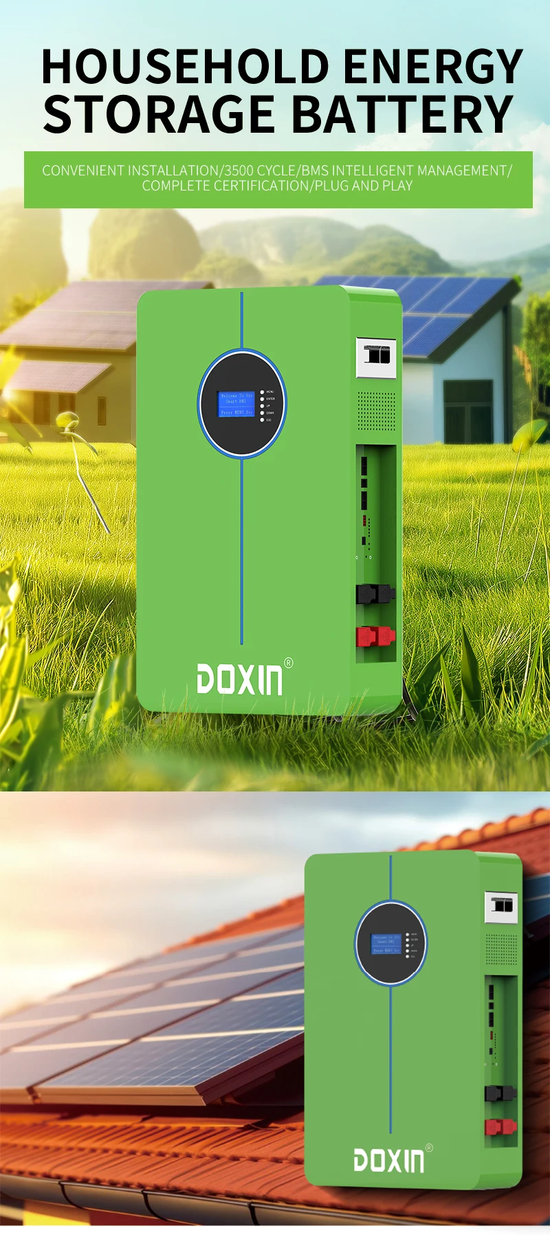 3500 Cycles Smart 12V LiFePO4 battery pack 36V 60V LFP lithium 12V 24V 300Ah 100Ah 200Ah BMS lifepo4 solar battery